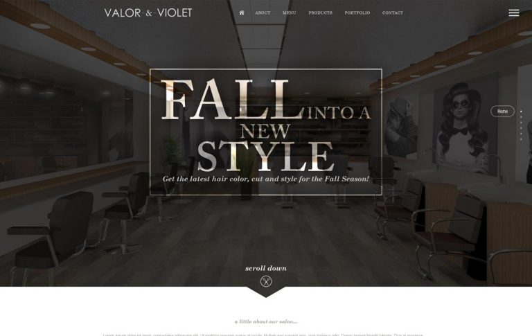 Valor & Violet Salon in Ames